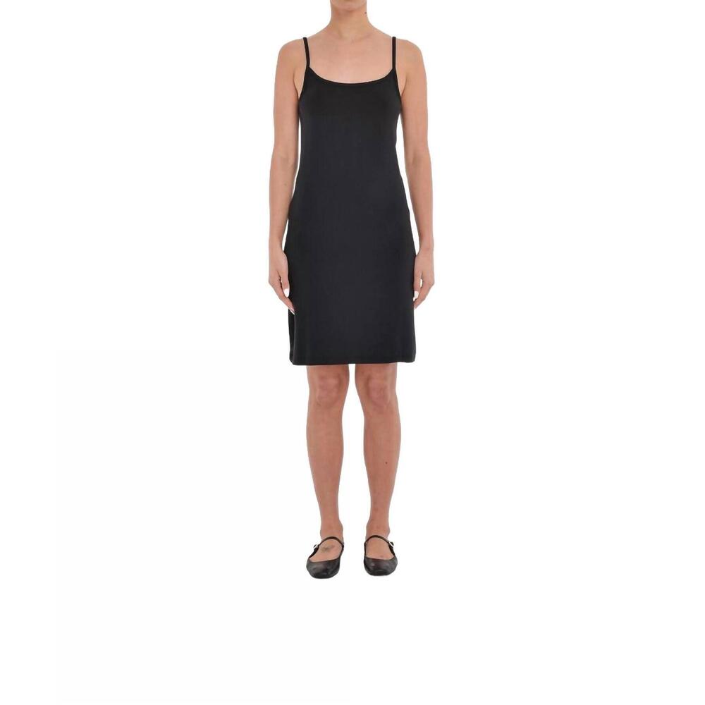 NEW PAPER LABEL homa slip dress in black